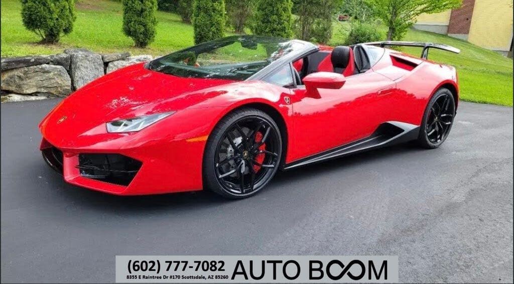 2019 Lamborghini Huracan LP 580-2 Spyder Convertible RWD