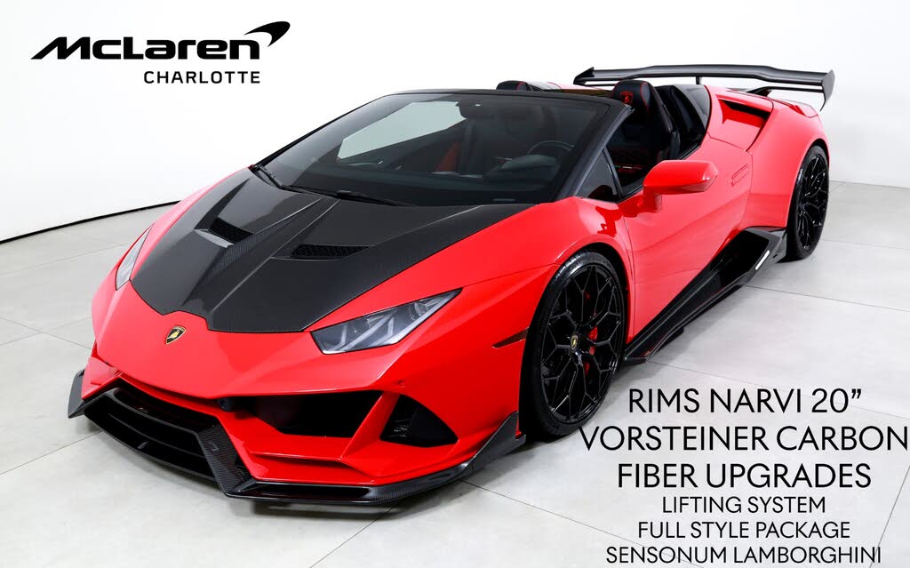 2020 Lamborghini Huracan LP 640-4 EVO Spyder Convertible AWD