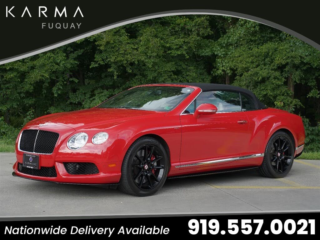2014 Bentley Continental GTC V8 S AWD