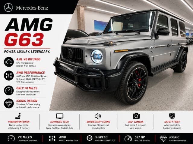 2025 Mercedes-Benz G-Class AMG G 63 4MATIC - $222,900