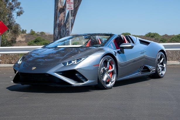 2020 Lamborghini Huracan LP 610-2 EVO Spyder Convertible RWD photo 3 of 24