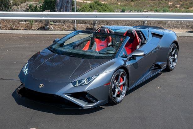 2020 Lamborghini Huracan LP 610-2 EVO Spyder Convertible RWD photo 4 of 24