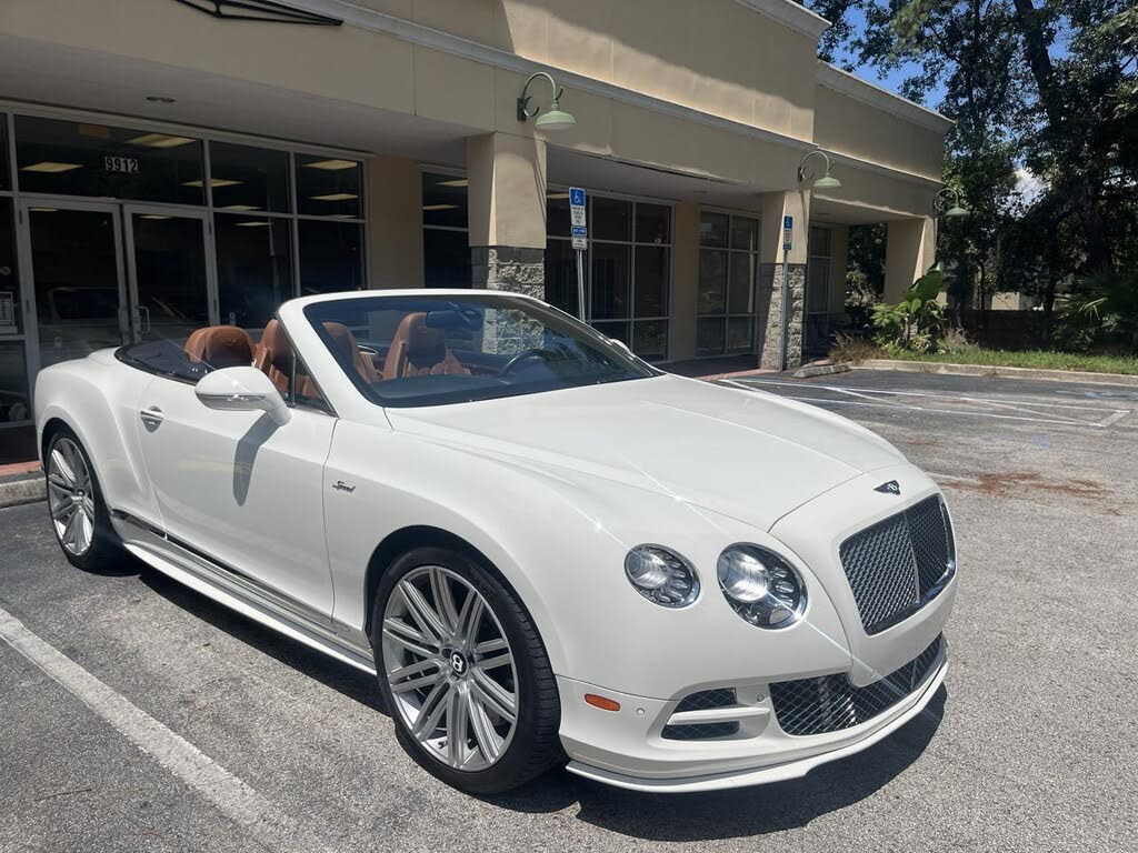 2015 Bentley Continental GTC Speed AWD