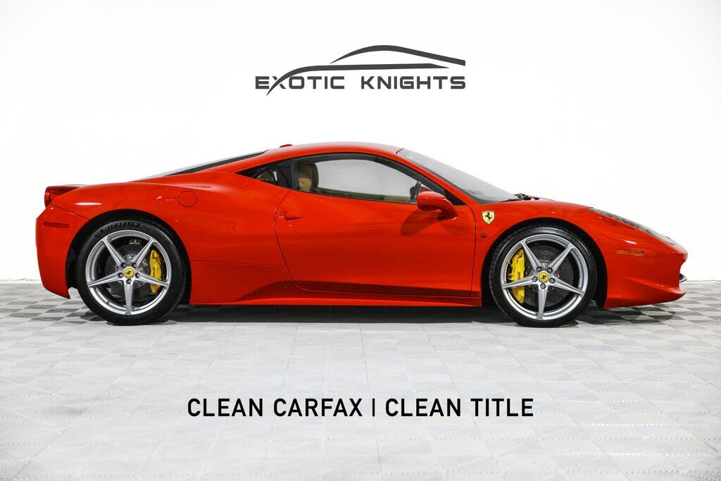 2010 Ferrari 458 Italia Coupe RWD