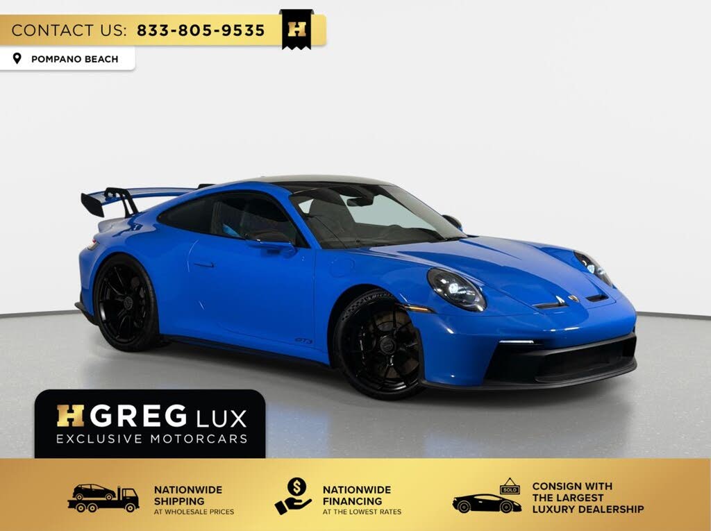 2022 Porsche 911 GT3 Coupe RWD