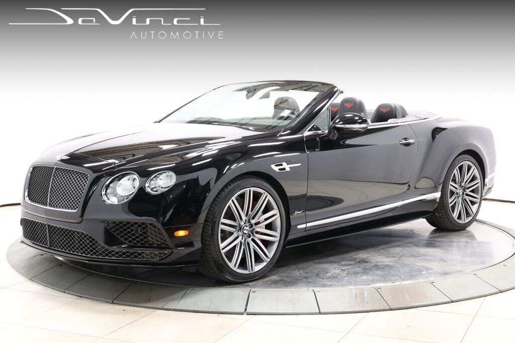 2016 Bentley Continental GTC Speed AWD