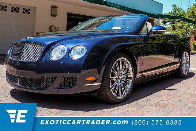 2010 Bentley Continental GTC Speed AWD - $45,000
