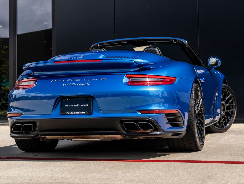2017 Porsche 911 Turbo S Cabriolet AWD photo 12 of 24