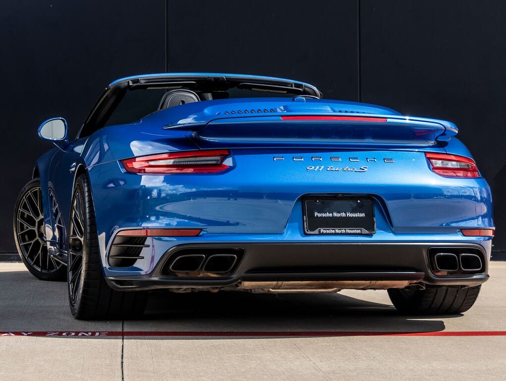 2017 Porsche 911 Turbo S Cabriolet AWD photo 10 of 24