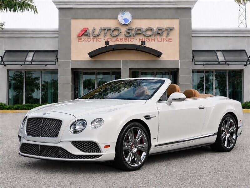 2016 Bentley Continental GTC V8 S AWD - $83,900