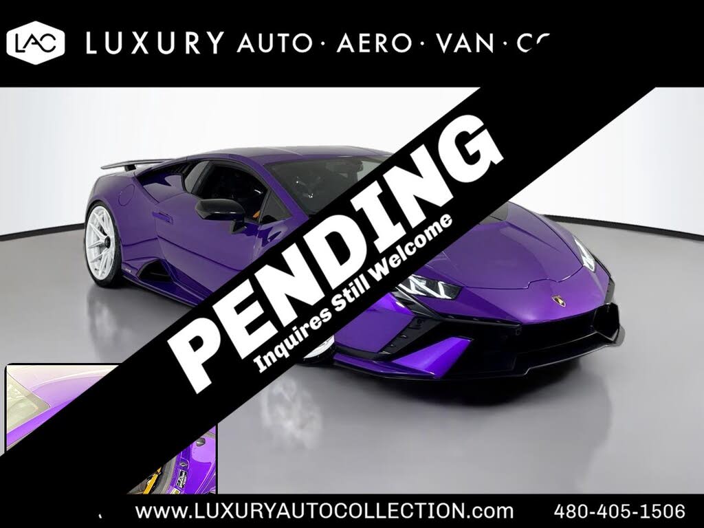 2023 Lamborghini Huracan Tecnica RWD - $349,999