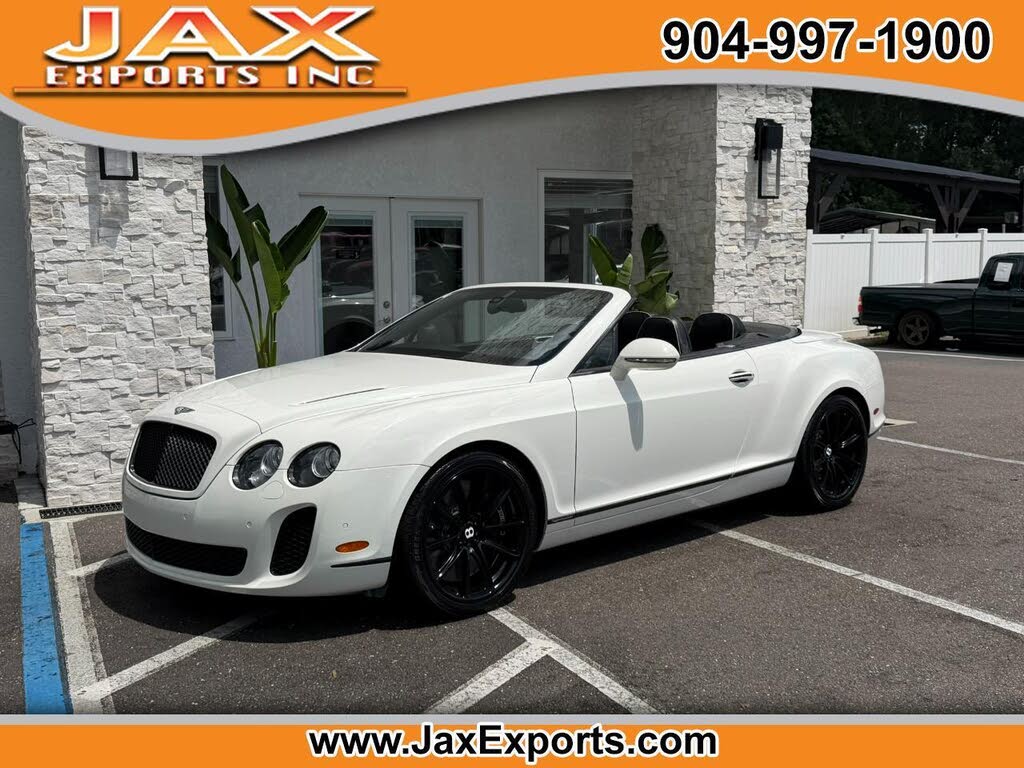 2011 Bentley Continental Supersports Convertible AWD