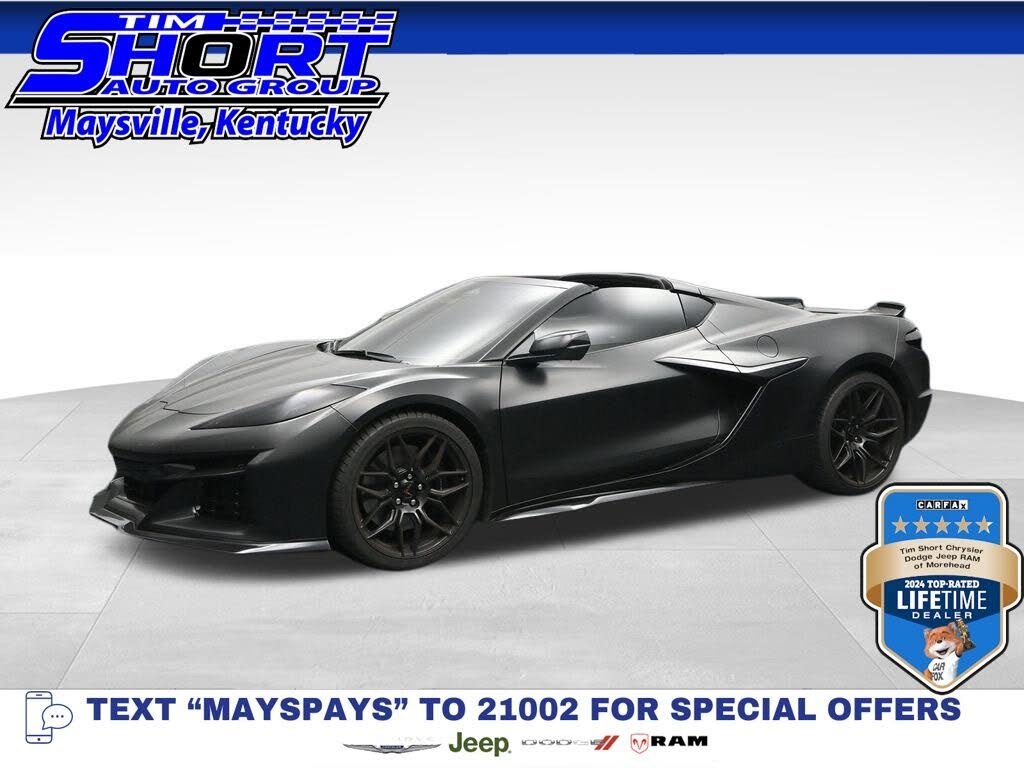 2024 Chevrolet Corvette Z06 1LZ Coupe RWD - $97,999