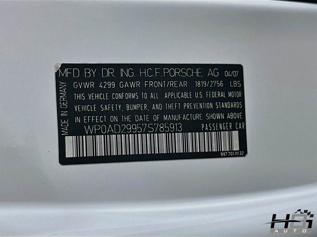 2007 Porsche 911 Turbo Coupe AWD photo 17 of 19