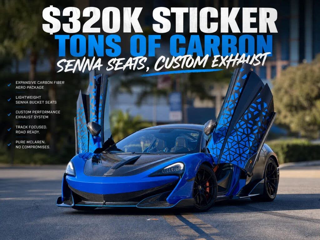 2019 McLaren 600LT Coupe RWD