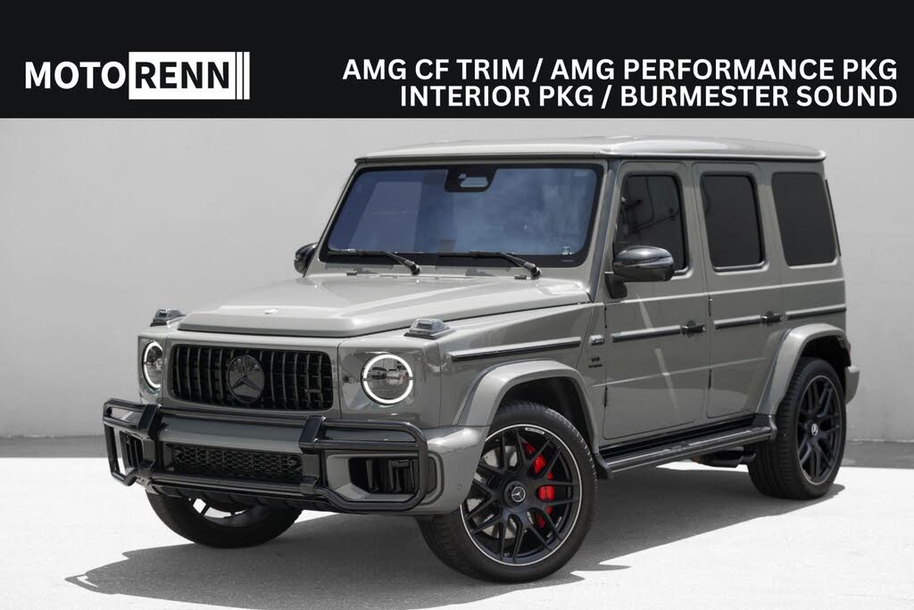 2025 Mercedes-Benz G-Class AMG G 63 4MATIC