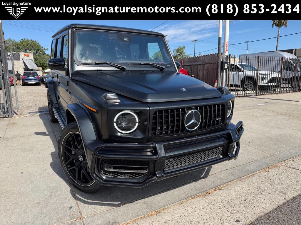 2020 Mercedes-Benz G-Class AMG G 63 4MATIC - $134,117