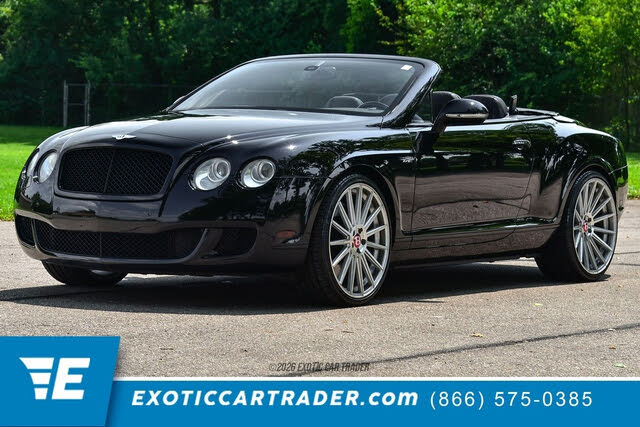 2010 Bentley Continental GTC Speed AWD