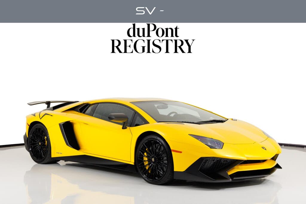 2016 Lamborghini Aventador LP 750-4 SV Coupe AWD