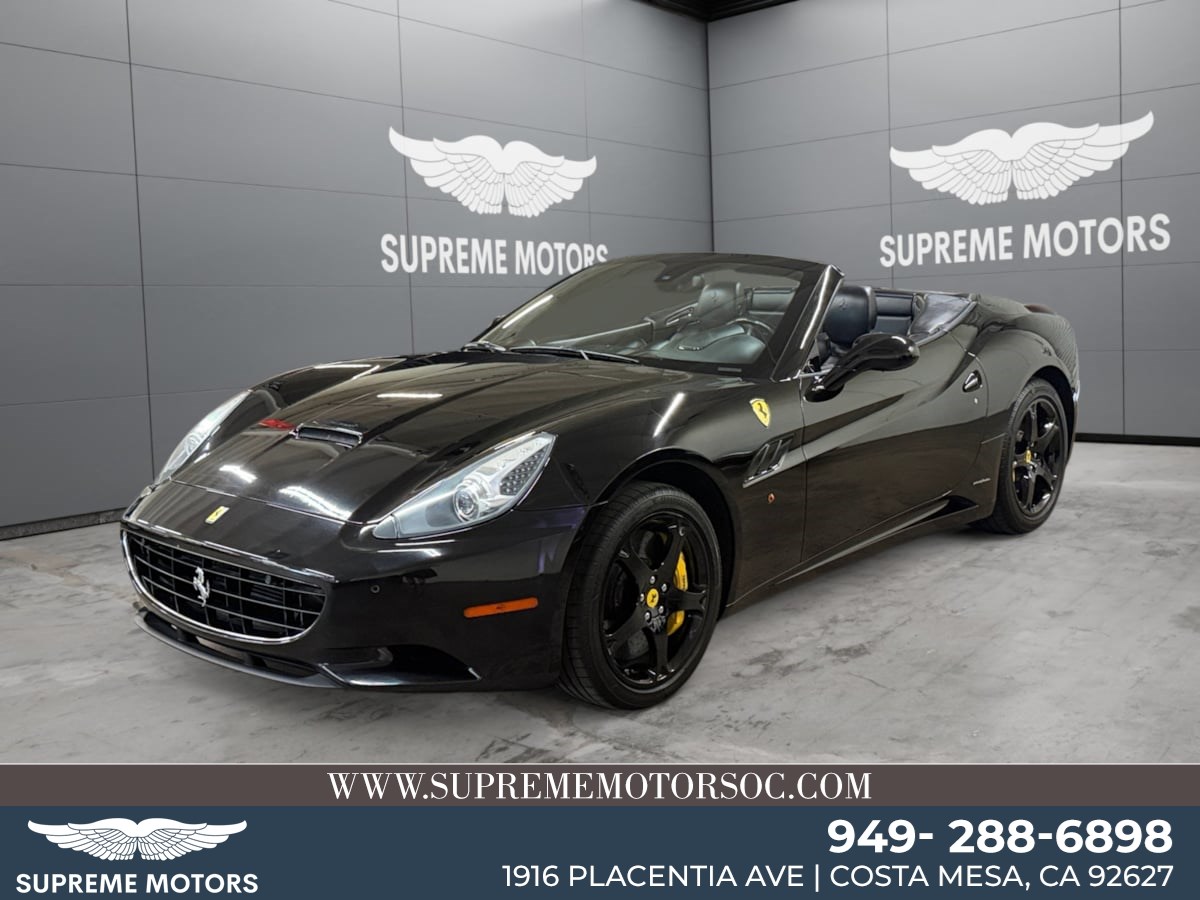 2010 Ferrari California GT Convertible