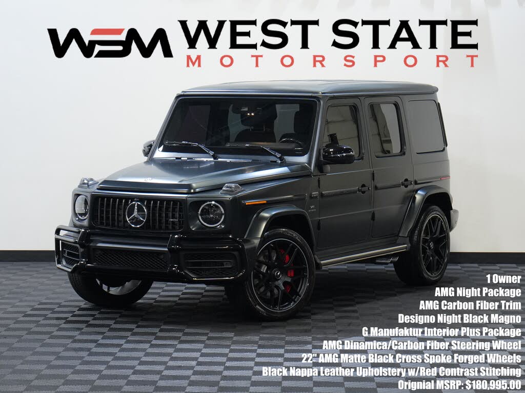 2020 Mercedes-Benz G-Class AMG G 63 4MATIC