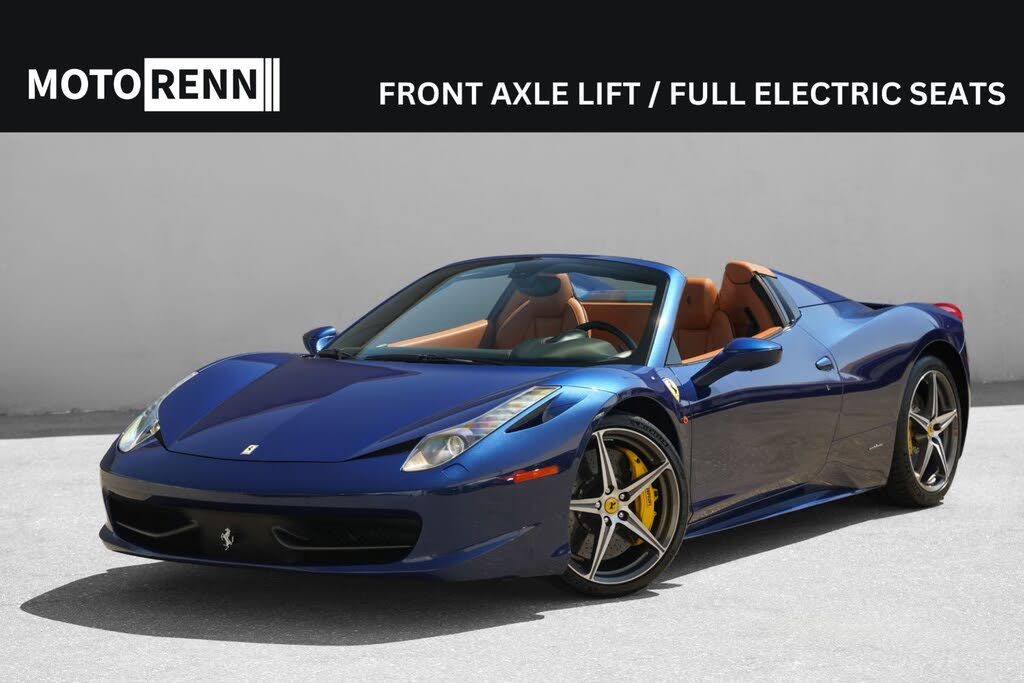 2015 Ferrari 458 Italia Spider RWD