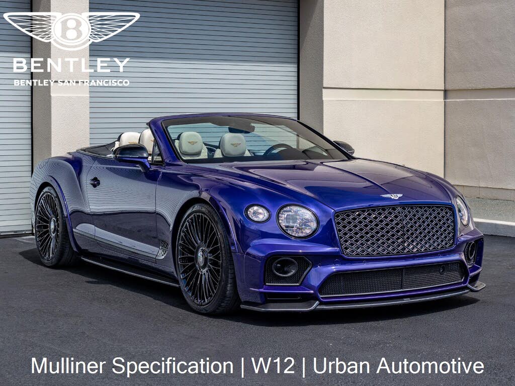 2024 Bentley Continental GTC Mulliner W12 AWD - $359,991