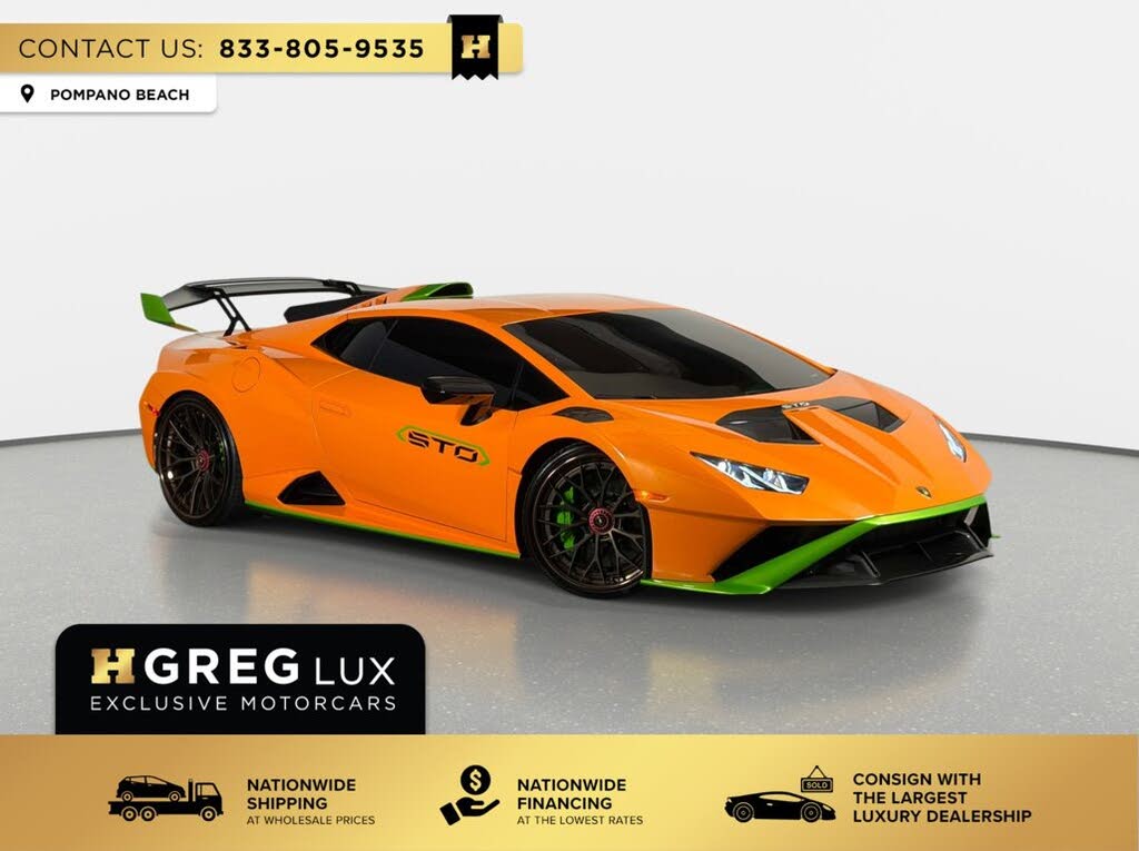2022 Lamborghini Huracan LP 640-4 STO Coupe RWD