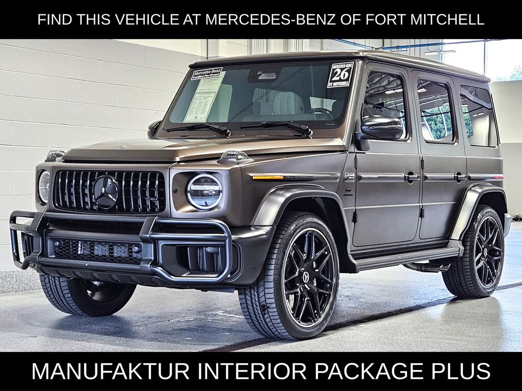 2026 Mercedes-Benz G-Class AMG G 63 4MATIC