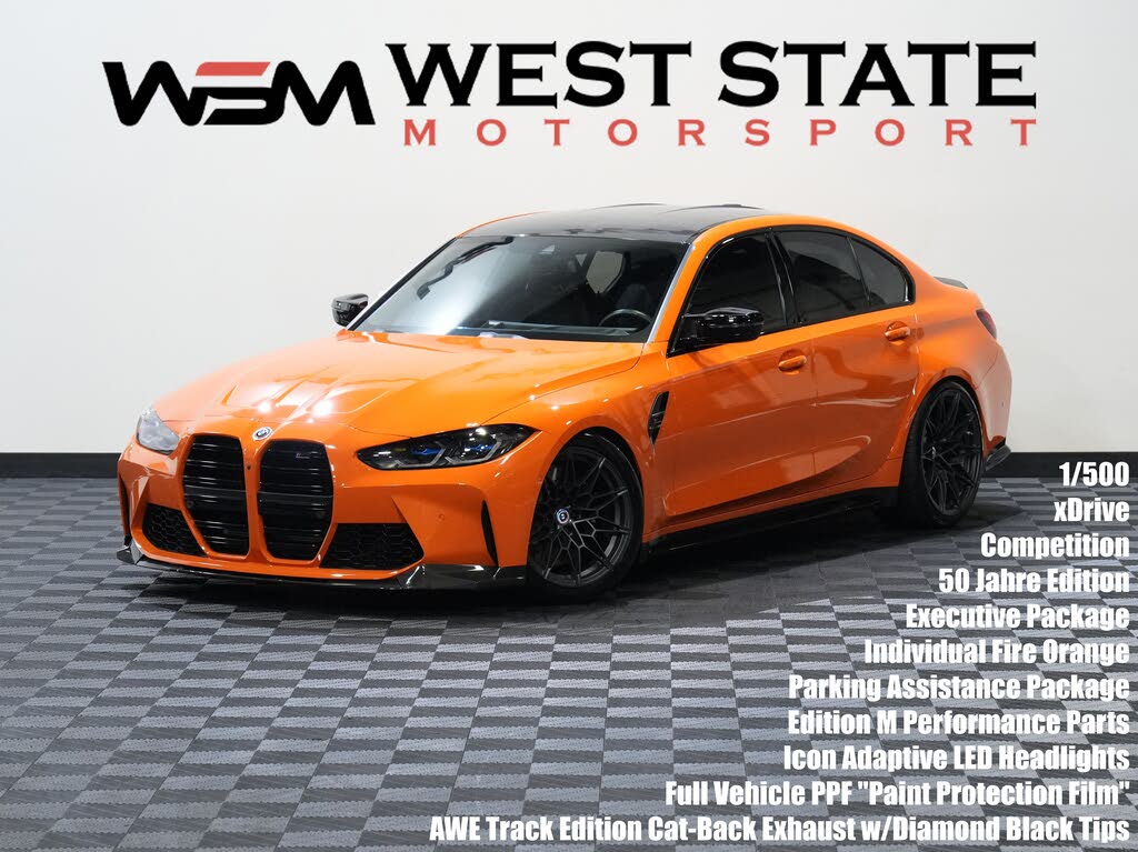 2023 BMW M3 Competition xDrive AWD - $104,900