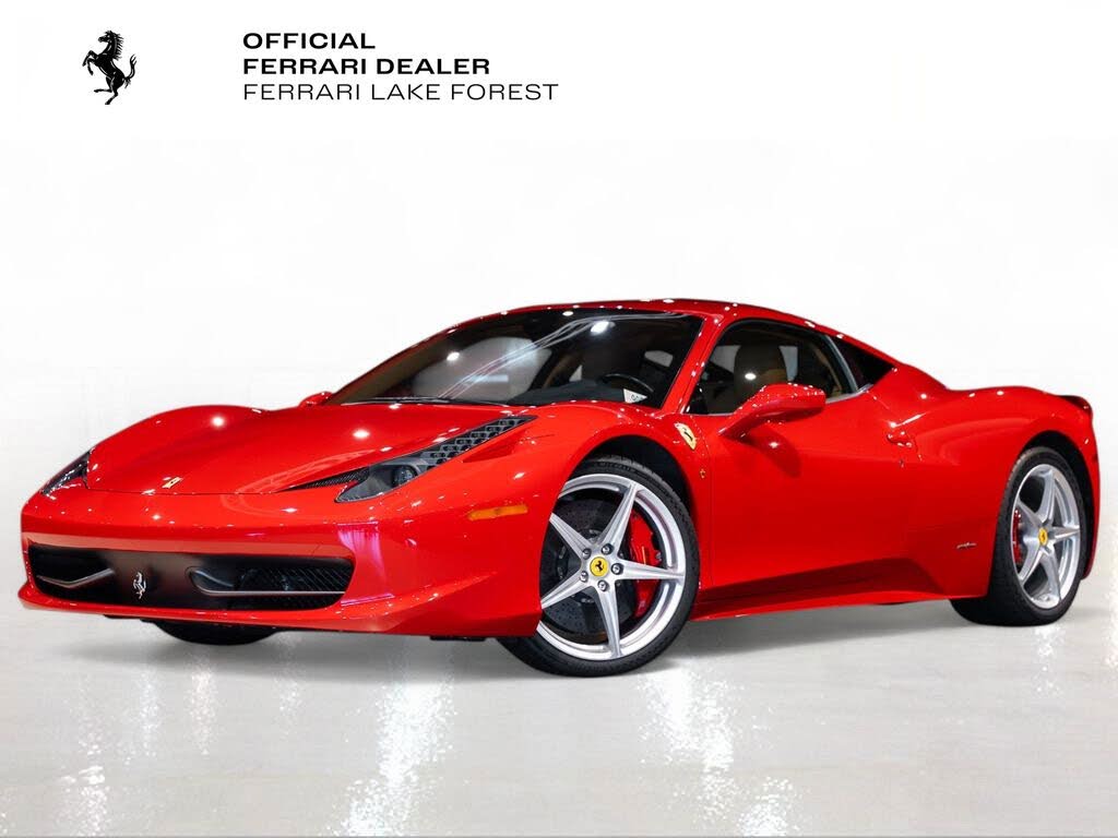 2010 Ferrari 458 Italia Coupe RWD