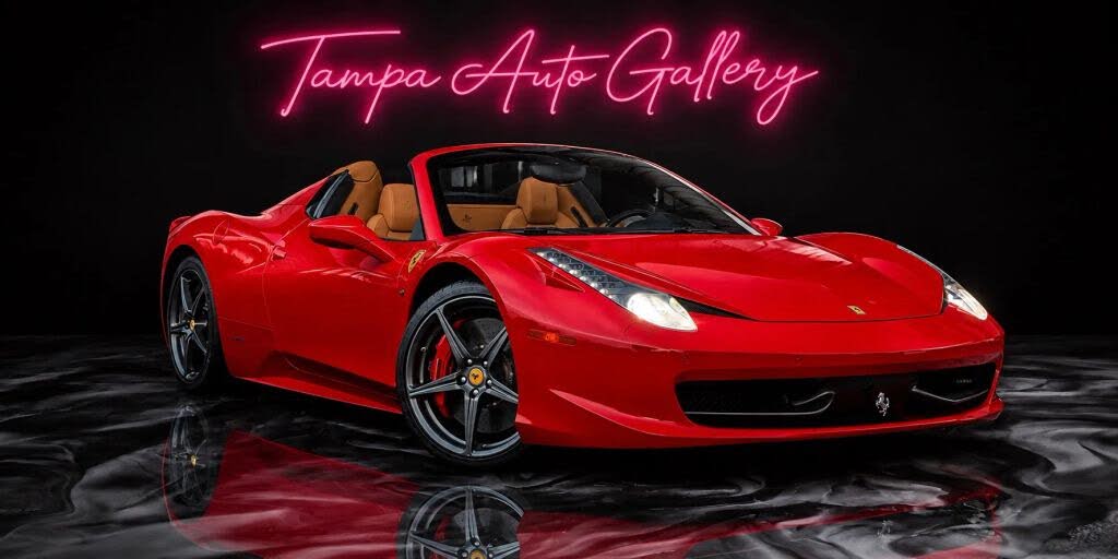 2012 Ferrari 458 Spider RWD
