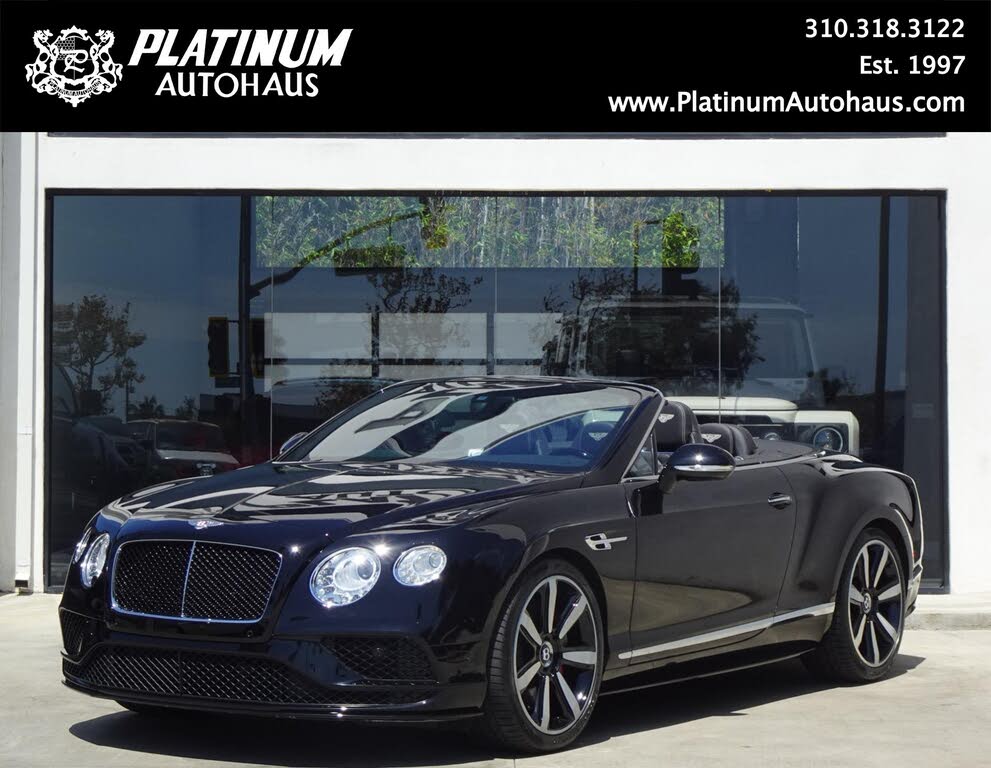 2016 Bentley Continental GTC V8 S AWD