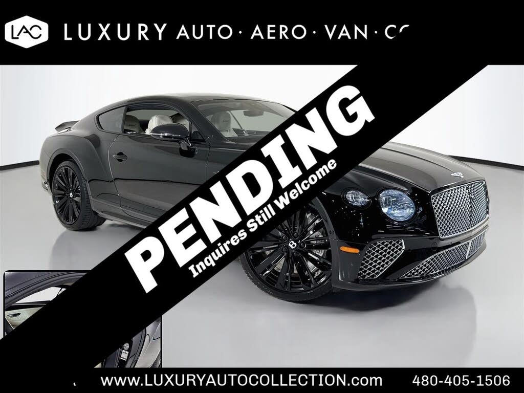 2023 Bentley Continental GT Speed AWD - $223,000