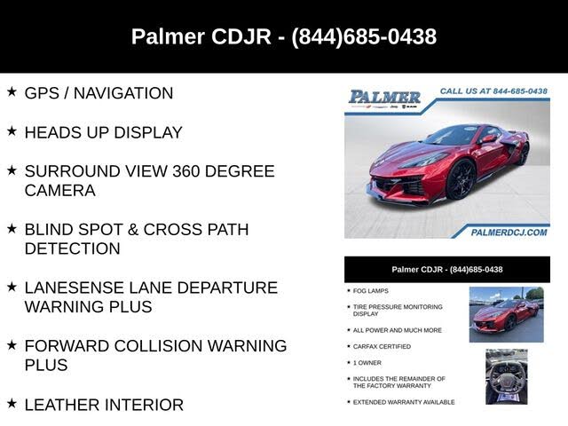 2024 Chevrolet Corvette Z06 3LZ Convertible RWD photo 6