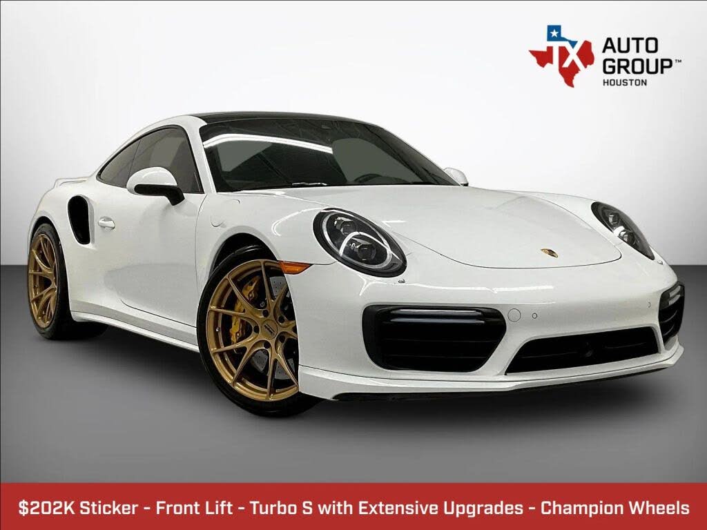 911 Turbo S (991.2, 2017–2019, incl. Exclusive Series) listed by TX Auto Group Houston