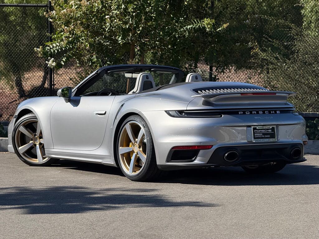 2022 Porsche 911 Turbo S Cabriolet AWD photo 3 of 24