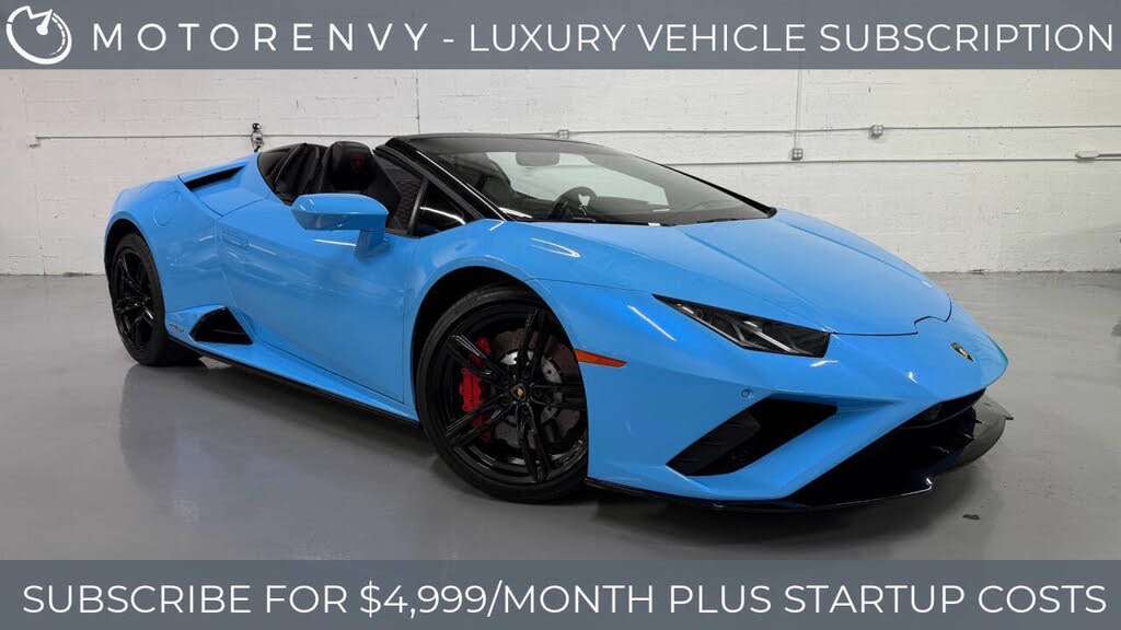 2020 Lamborghini Huracan LP 610-2 EVO Spyder Convertible RWD photo 1 of 24