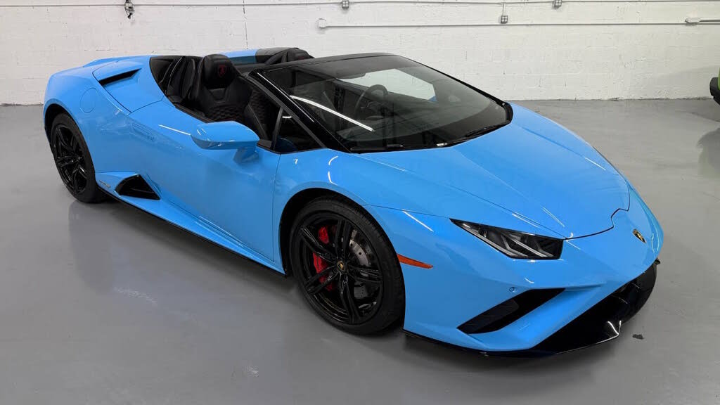 2020 Lamborghini Huracan LP 610-2 EVO Spyder Convertible RWD photo 2 of 24