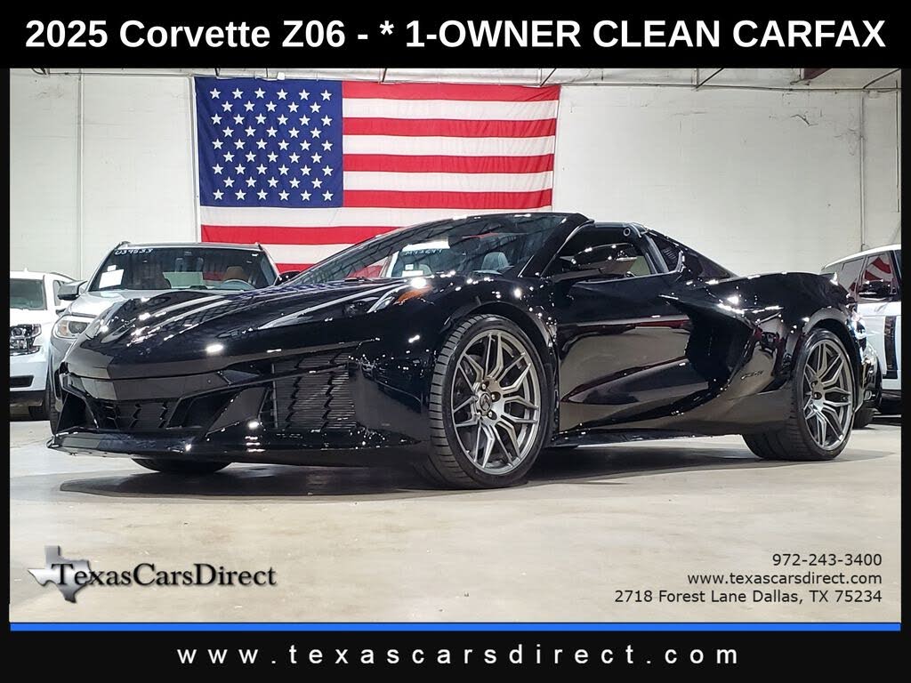 2025 Chevrolet Corvette Z06 2LZ Coupe RWD - $111,770