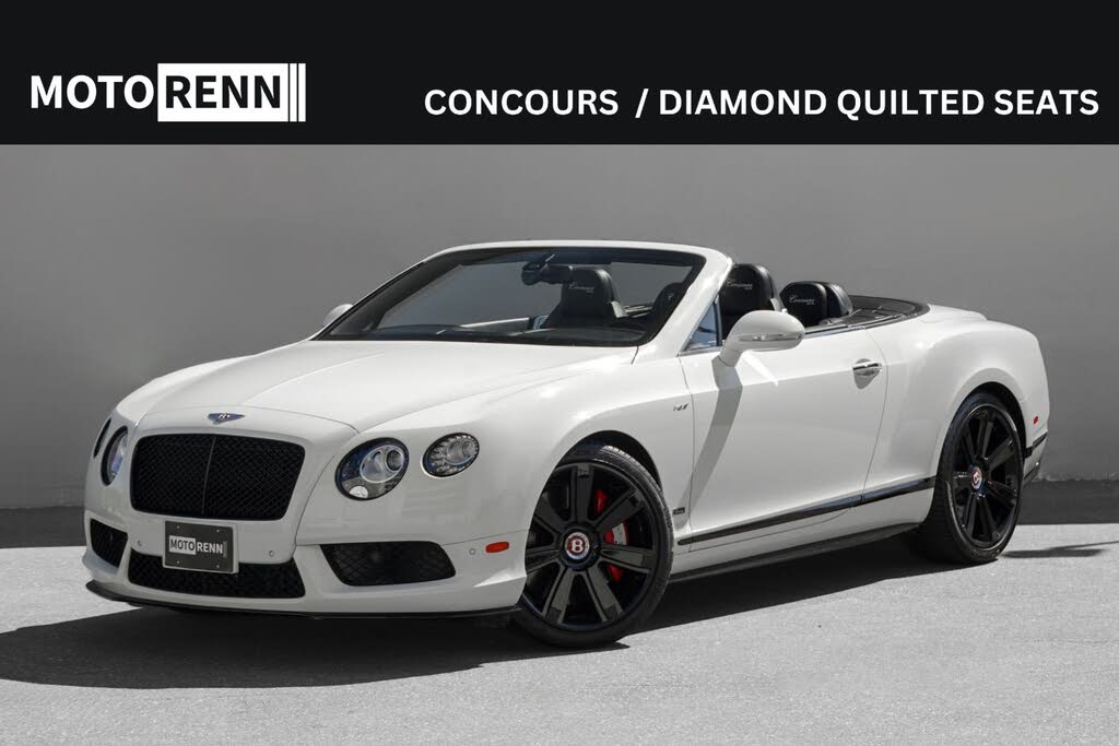 2015 Bentley Continental GTC V8 S AWD