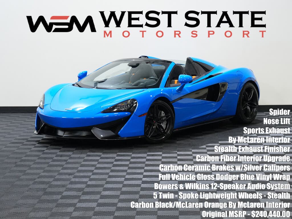 2018 McLaren 570S Spider RWD