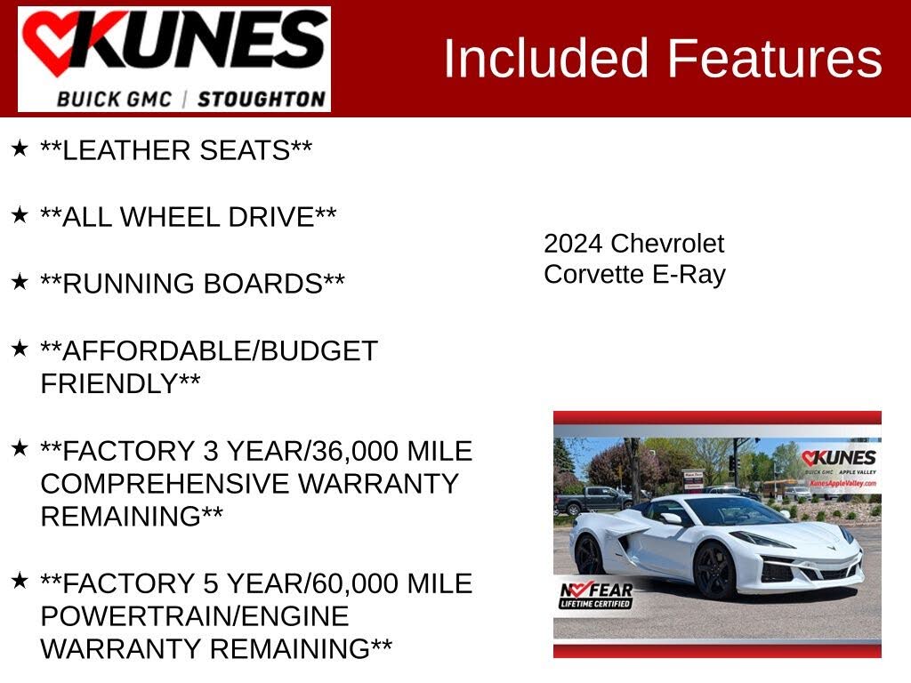 2024 Chevrolet Corvette Z06 3LZ Convertible RWD photo 3