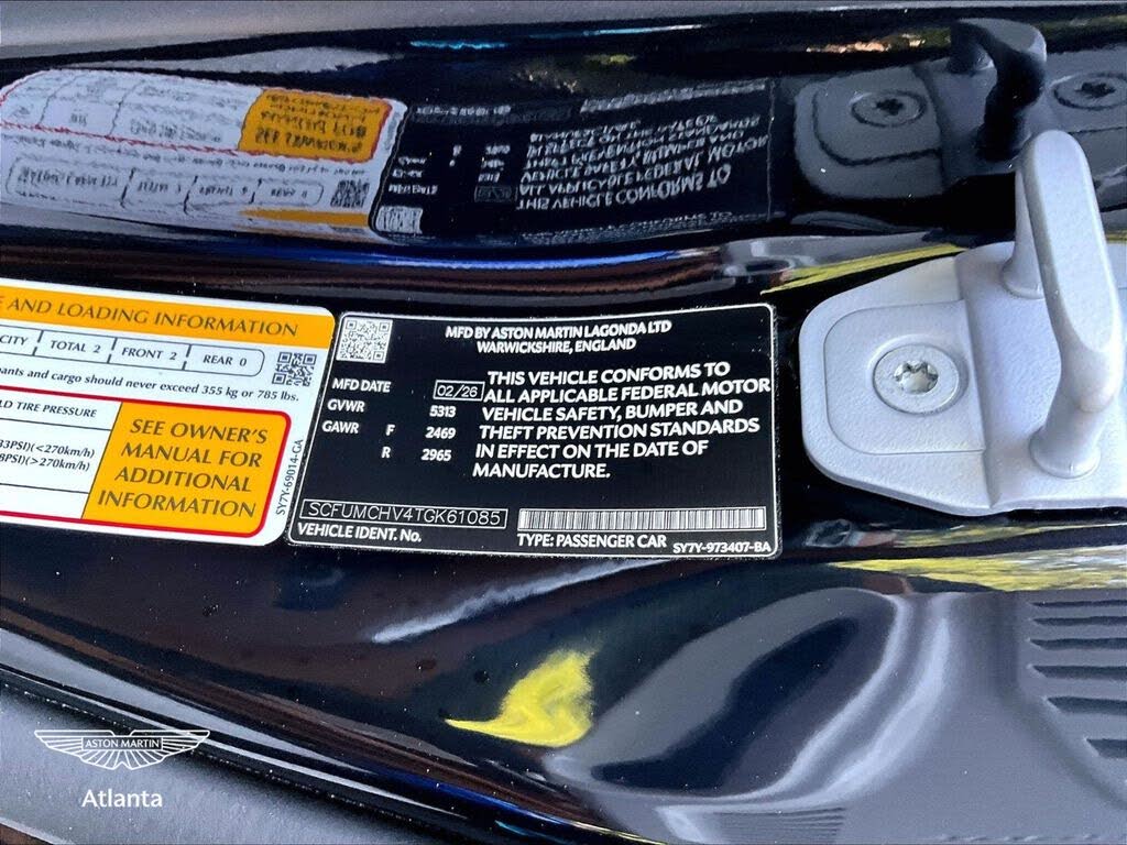 2026 Aston Martin Vanquish Volante RWD photo 11
