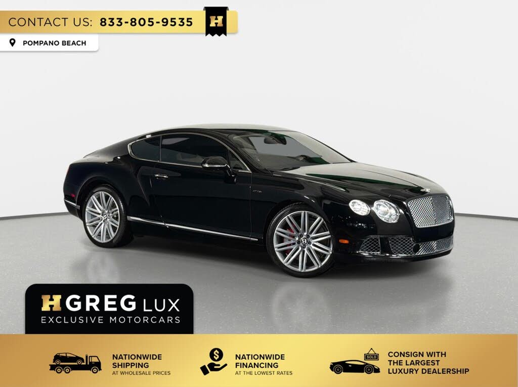 2014 Bentley Continental GT Speed AWD