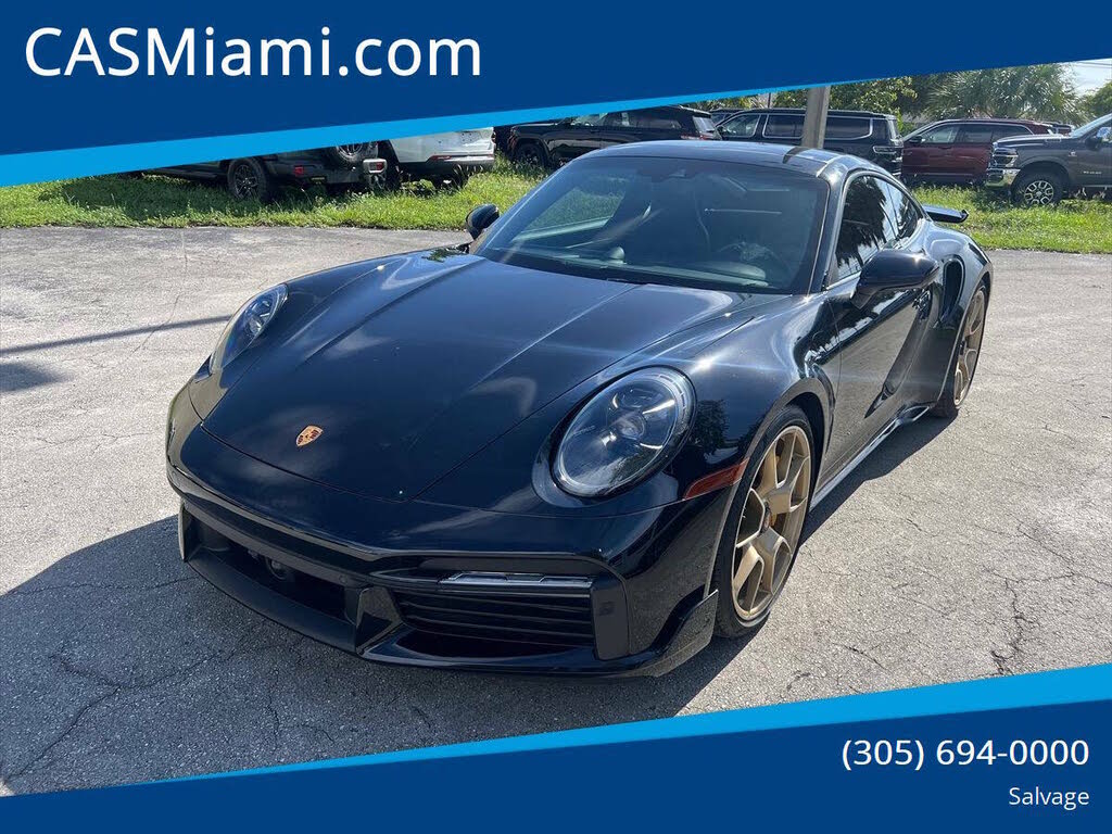 2022 Porsche 911 Turbo S Coupe AWD photo 1 of 21