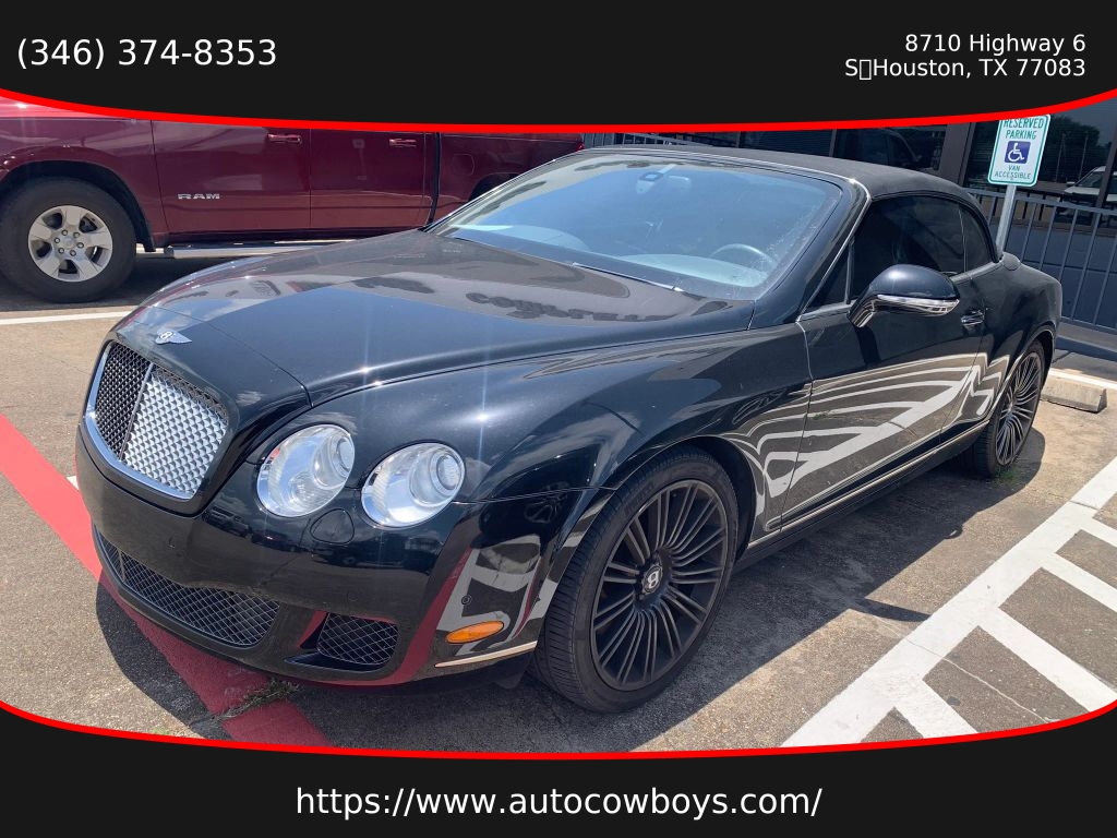 2010 Bentley Continental GTC Speed AWD