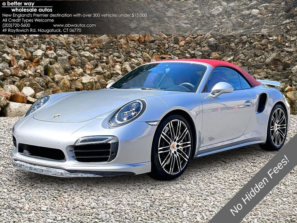 2015 Porsche 911 Turbo S Cabriolet AWD photo 1 of 24