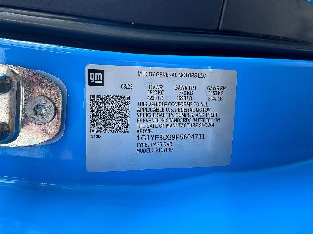 2023 Chevrolet Corvette Z06 3LZ Convertible RWD photo 16