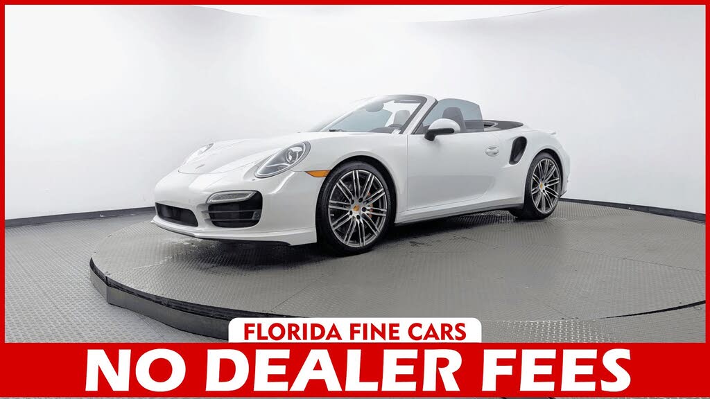 2015 Porsche 911 Turbo Cabriolet AWD photo 1 of 24